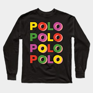 Multicolour Polo Shirt Long Sleeve T-Shirt